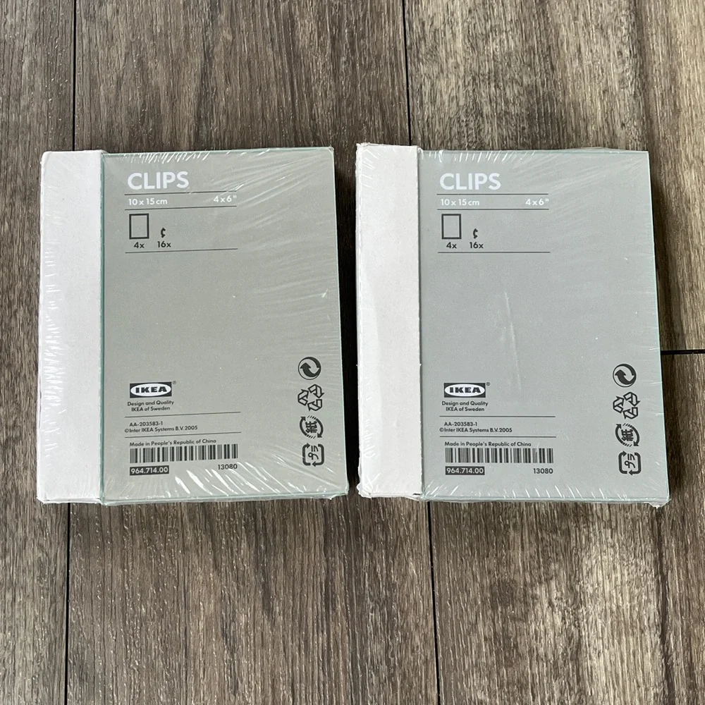 IKEA CLIPS 8 Total Frameless 10X15cm 4x6